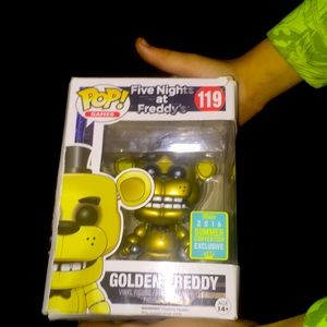 Pop golden Freddy toy mid conditions